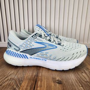 Brooks Glycerin GTS 20 Womens Sz 7.5 Blue Glass Marina Running Shoes 1203701B494